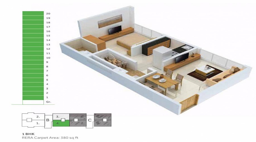 The Baya Junction Floor Plan