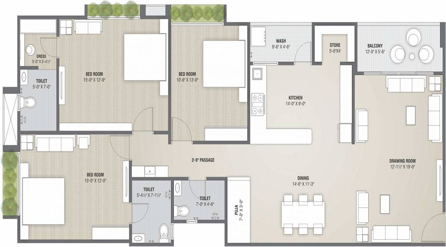 Yashvi Dev Floor Plan