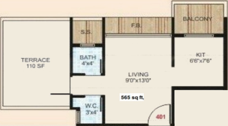 Shree Jalpa Shyama Residency Floor Plan