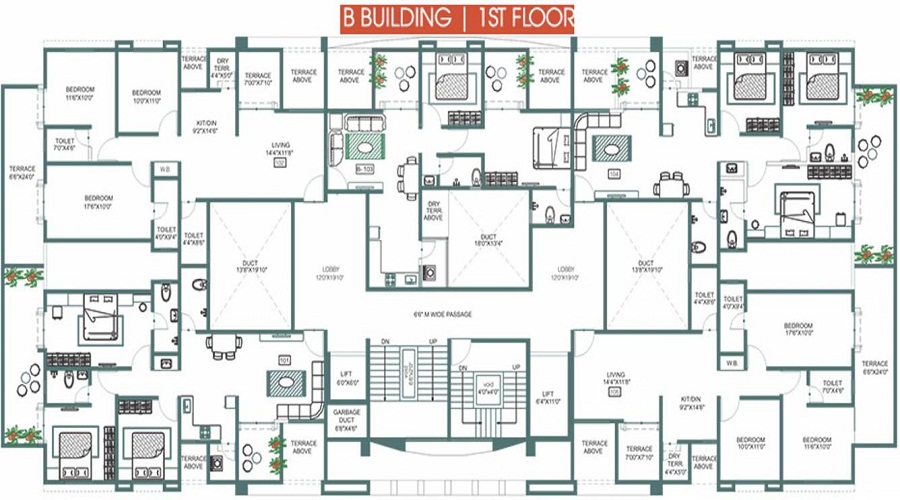 Muktaa Ram Srushti B Floor Plan