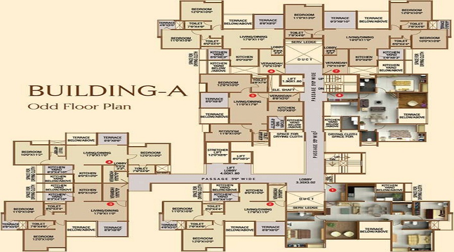 F5 Mount Unique A Wing Floor Plan