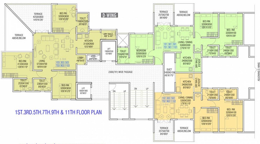 Oxford Olympia Phase 1 Floor Plan