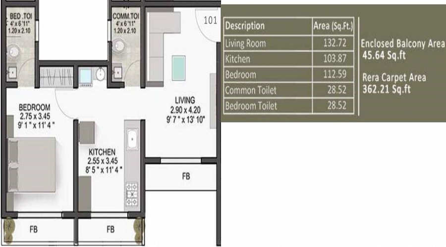 Pacific Laurel Floor Plan