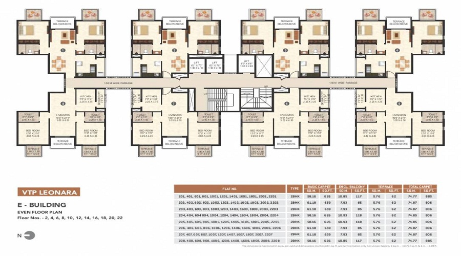 VTP Leonara E Building Floor Plan