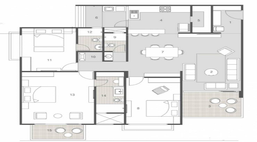 Abhijyot Abhijyot Green Floor Plan