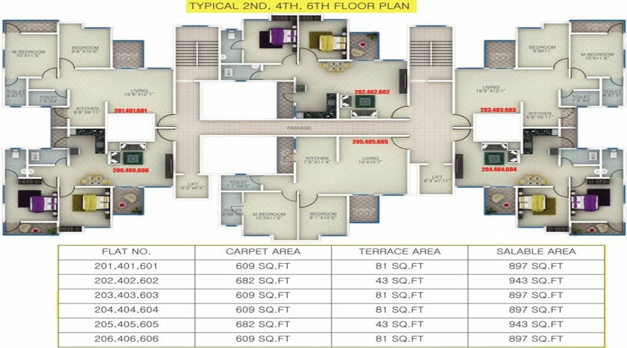 Padale Vivaan Floor Plan