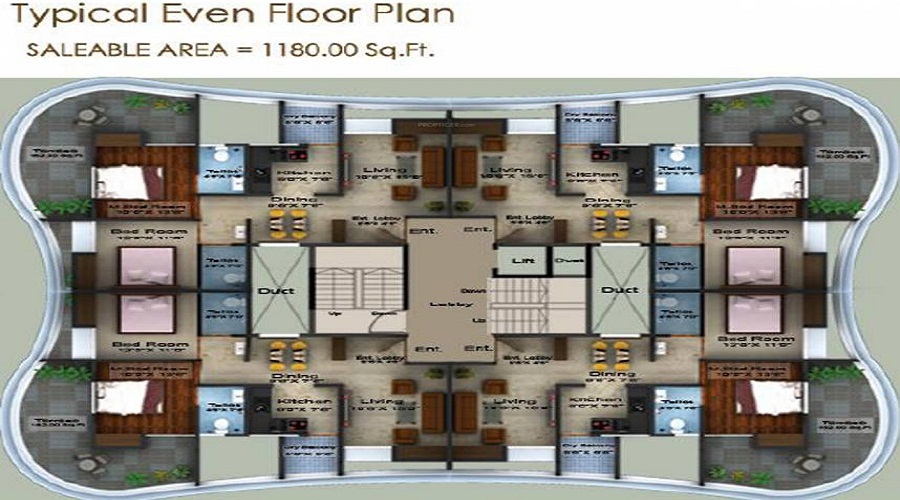 Siddham Palashio Floor Plan