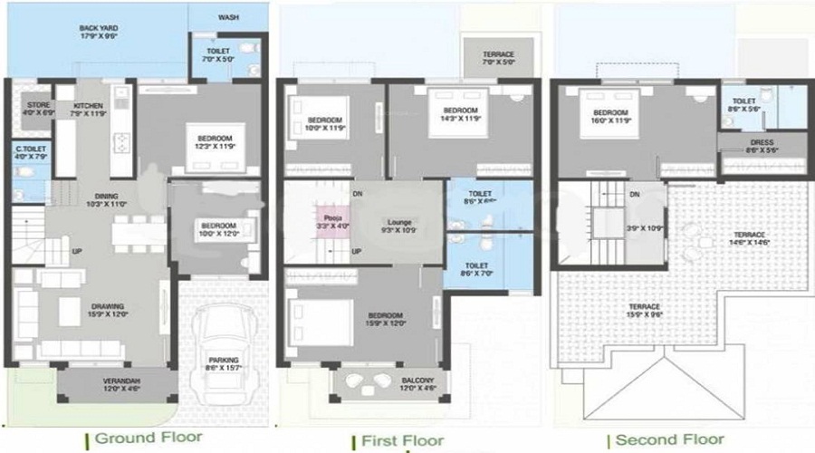 Omnium Shri Shaligram Villa Floor Plan