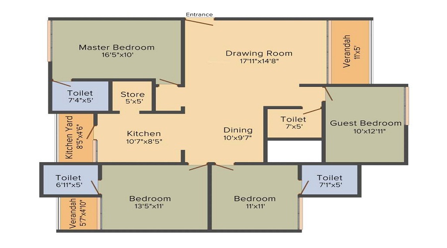 Binori Pristine Floor Plan