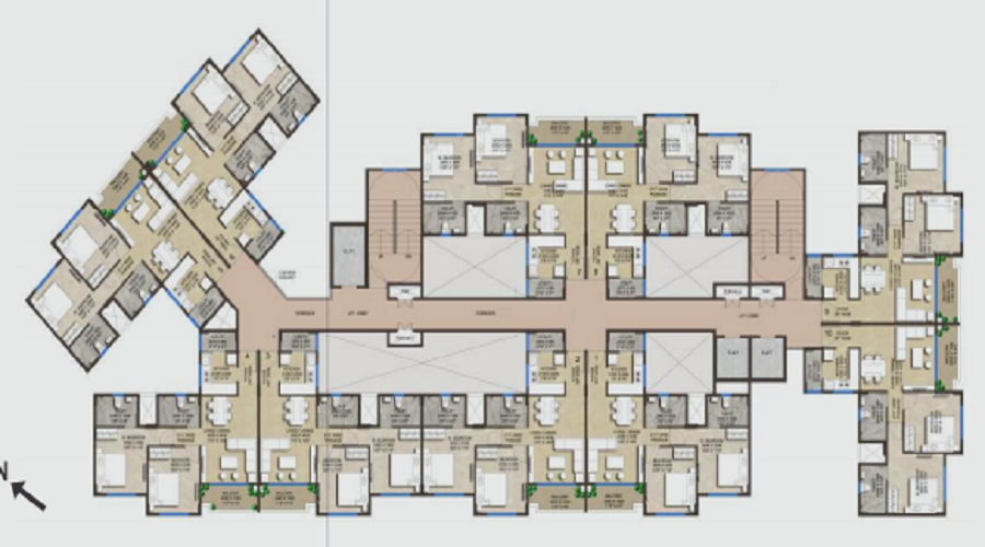 Pegasus Megapolis Symphony Phase I Floor Plan
