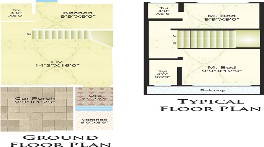 Jem Green Meadows Villa Floor Plan