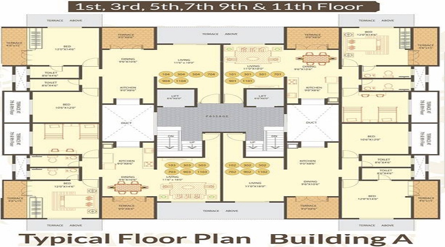 R R Casa Mia A Floor Plan