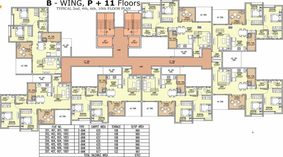 Mittal Sun Radiant Floor Plan