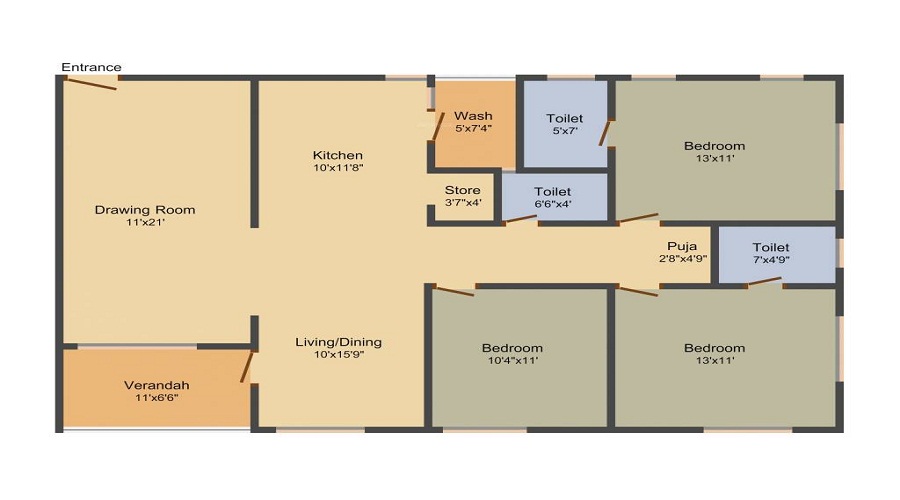 Sadguru Sharan Floor Plan