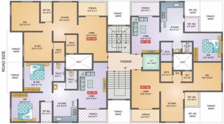 Samruddhi Rachana Floor Plan