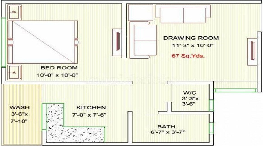 Charoliya Roop Apartments Floor Plan