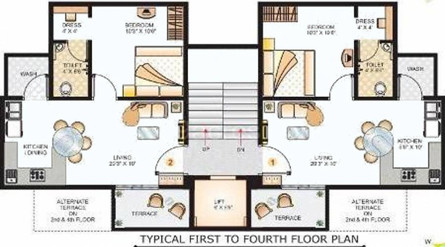 Concept Gunina Floor Plan