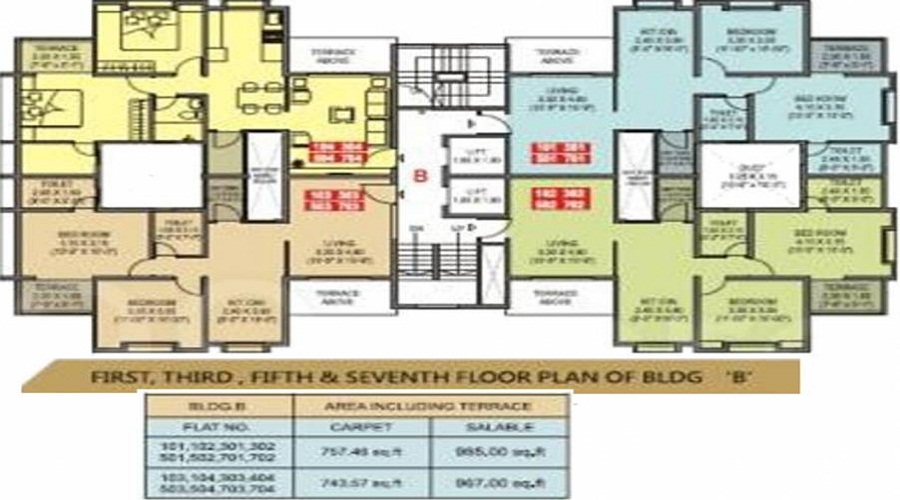 Gajanan Deep Floor Plan