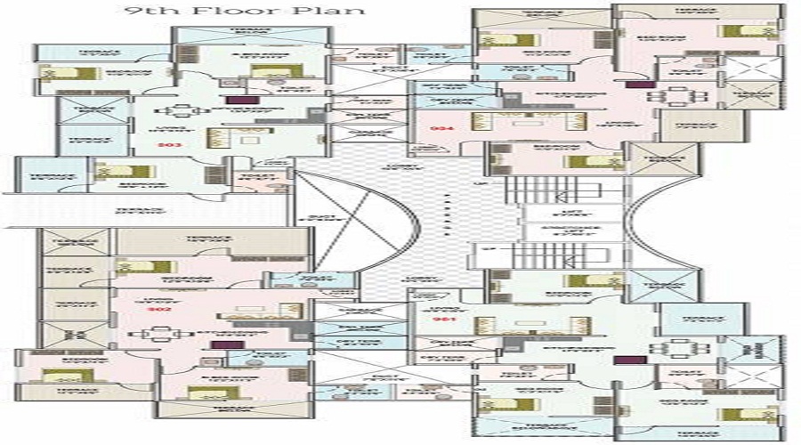 Veddant Properties Ganesh Aura Floor Plan