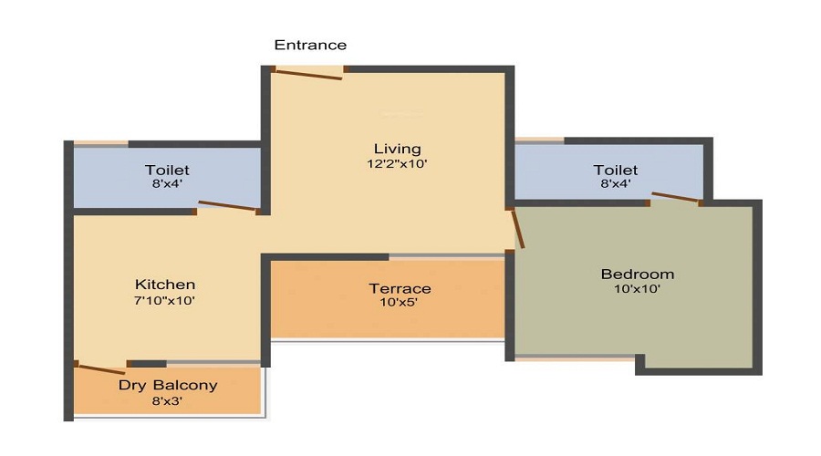 Kanifnath Phoenix Plaza Floor Plan
