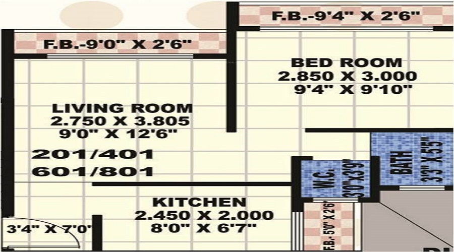 Swastik Tower Floor Plan