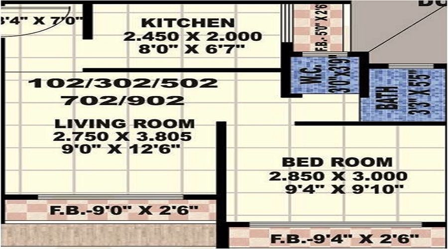 Swastik Tower Floor Plan