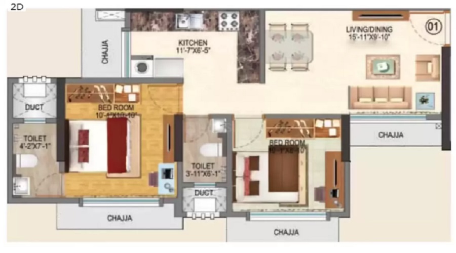 Swastik Emerald Floor Plan