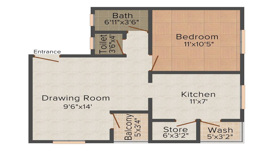Avis Western Park Floor Plan