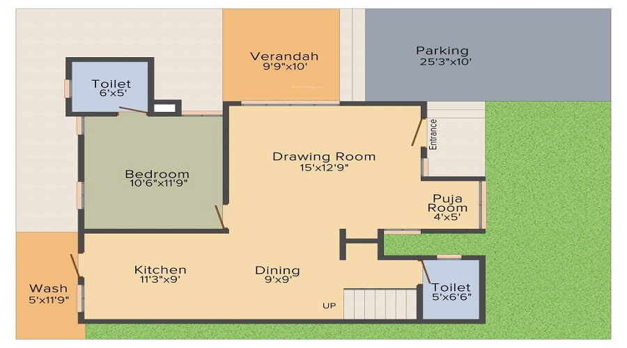 Whistling Sumukh Villa Floor Plan