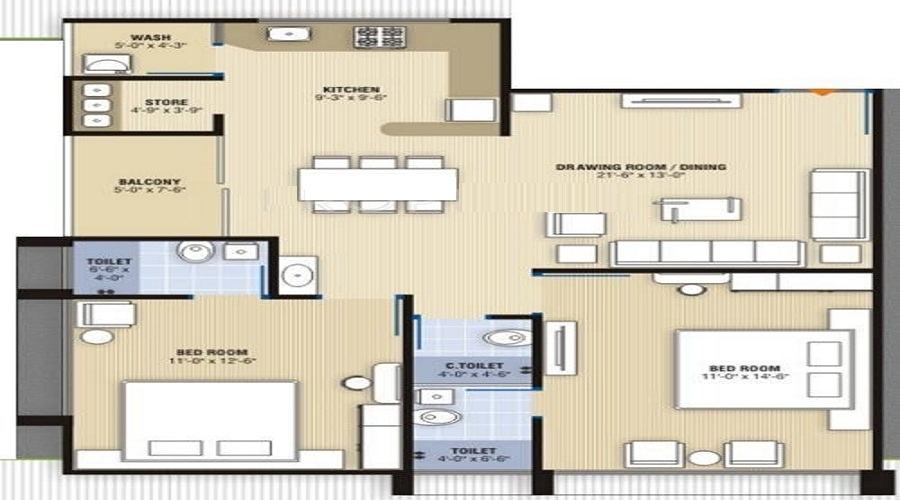 Ugati Ugati Elegance Floor Plan