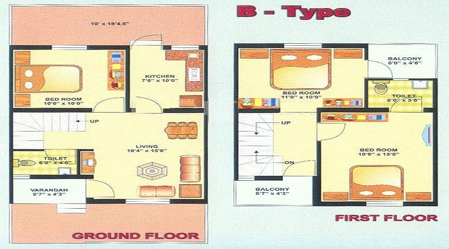 Shreenath Bhagvat Bunglows Floor Plan