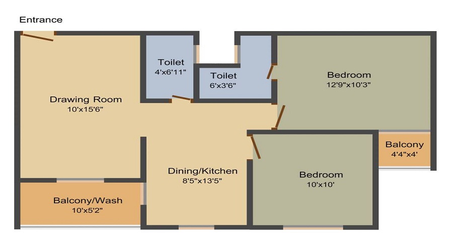 JP Infra JP North Phase 5 Euphoria Floor Plan