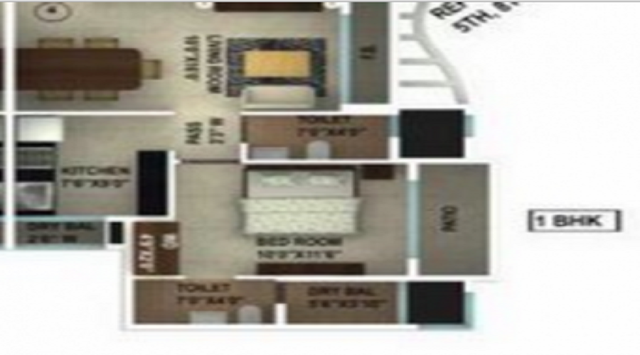 Yogi Ajmera Bliss Floor Plan