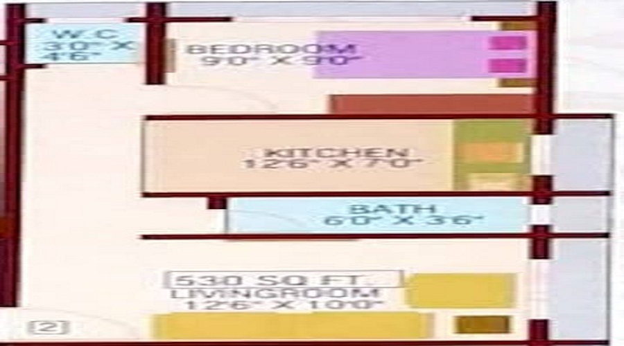 Shreenath Gajanan Heights Floor Plan