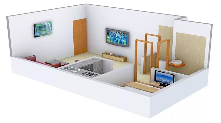 Redundant Virar Mahalaxmi Residency Floor Plan
