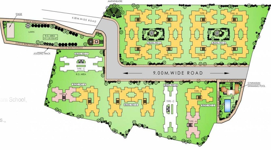Shrikrishna Heritage B And C Wing Floor Plan