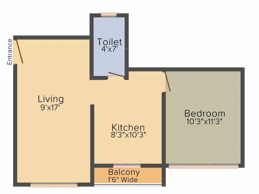 Kavya Anandghan CHSL Floor Plan