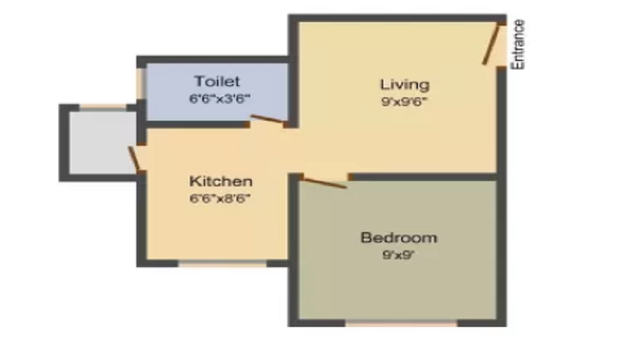 Lucky Atharva Enclave Floor Plan