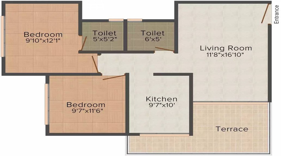 Shree Chinmay Gaurang Infrastructure Sai Prasad Floor Plan