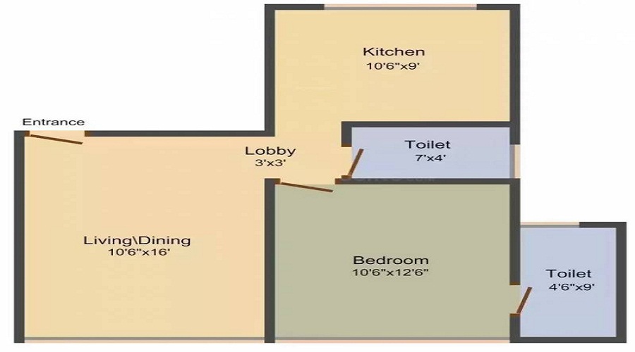 Neel Sidhi Infinity Floor Plan