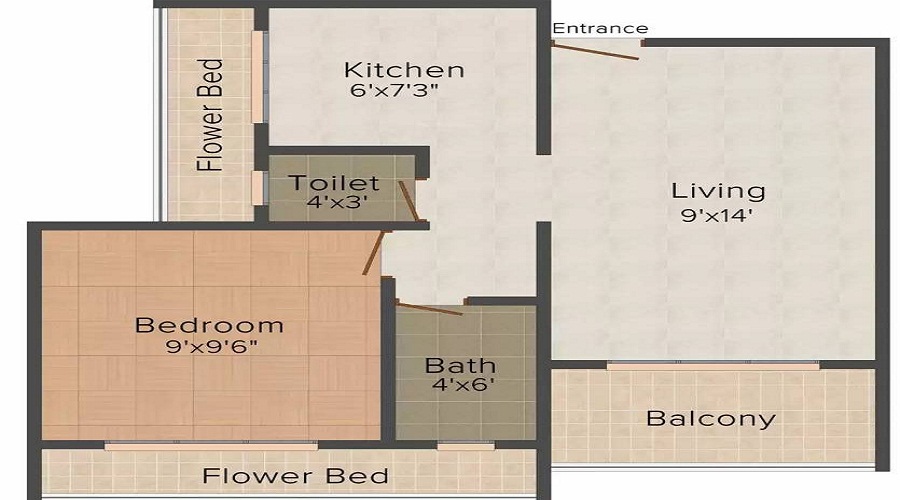 Fourhand Builders And Developers Residency III Floor Plan