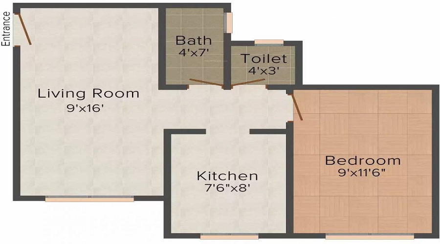 Nirmaan Residency Floor Plan
