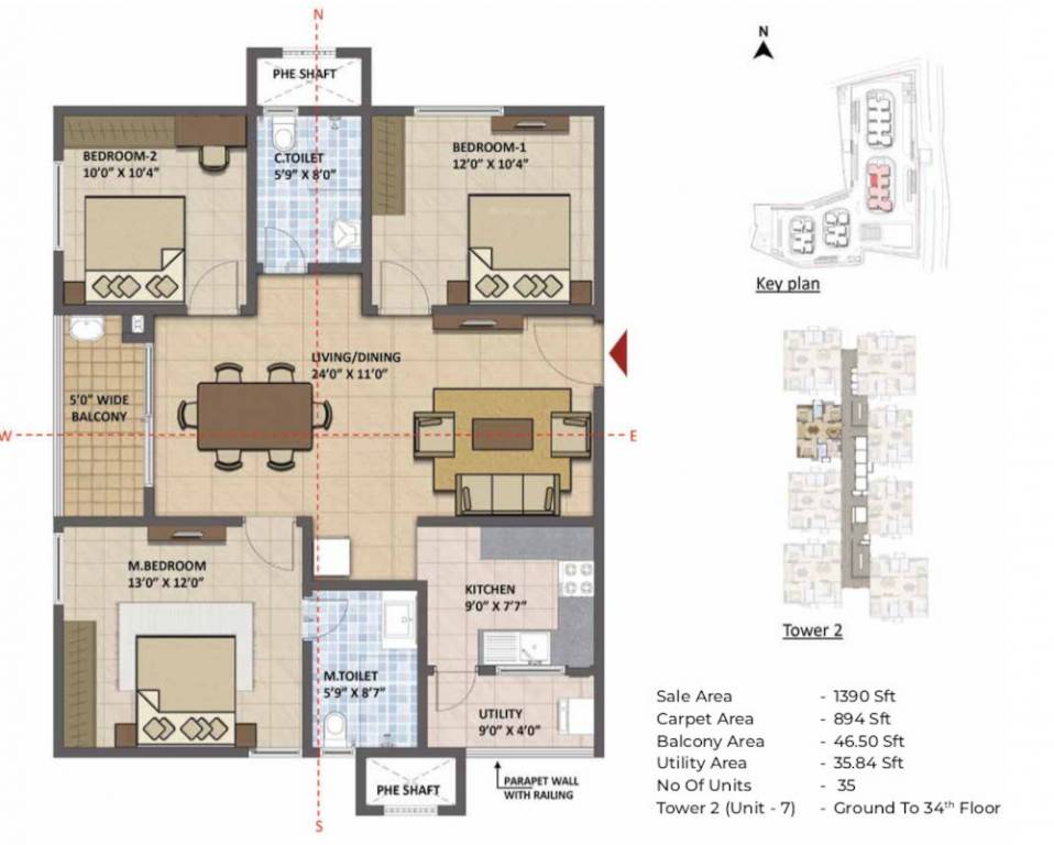 Prestige Tranquil Floor Plan
