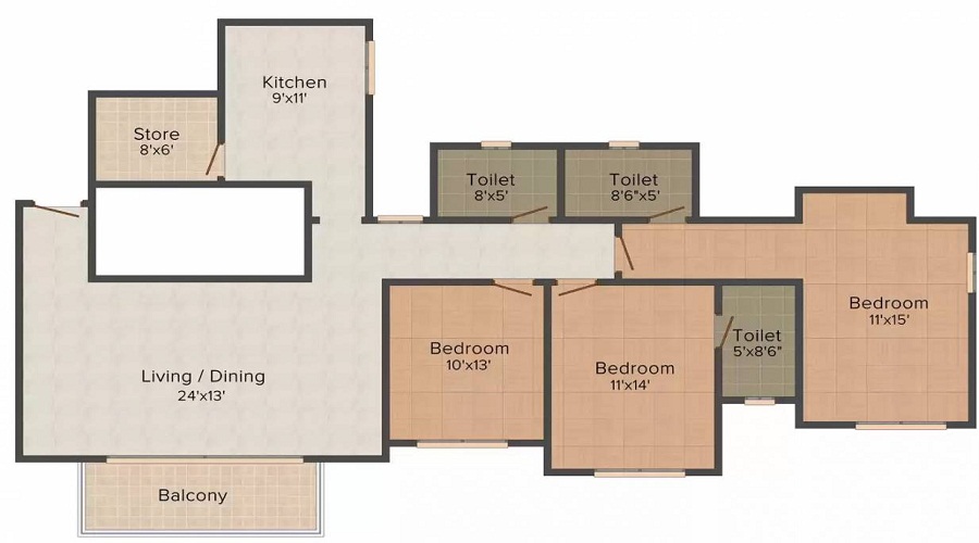 Rodas Enclave Annora Floor Plan