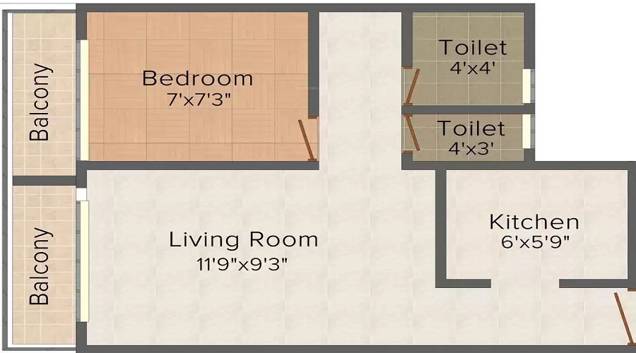 Nutan Group Paradise Floor Plan