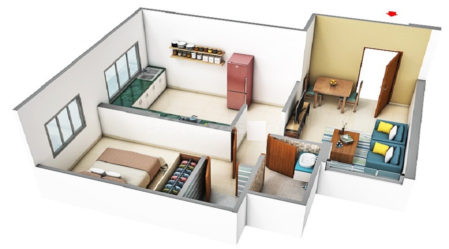 Swaraj Homes Good Relation CHS Floor Plan