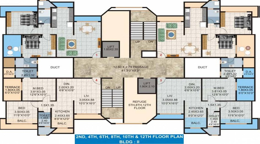 Virkar Anand Sagar Floor Plan
