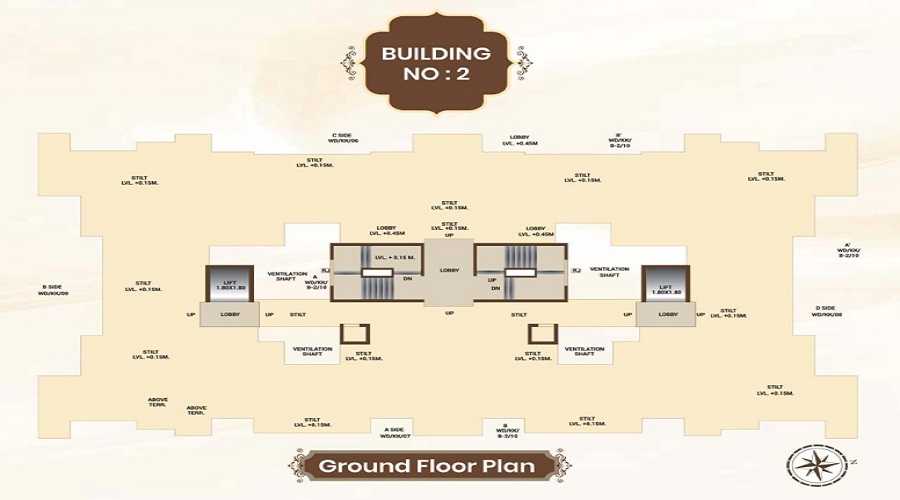 Ratneshwar Happy Homes Floor Plan