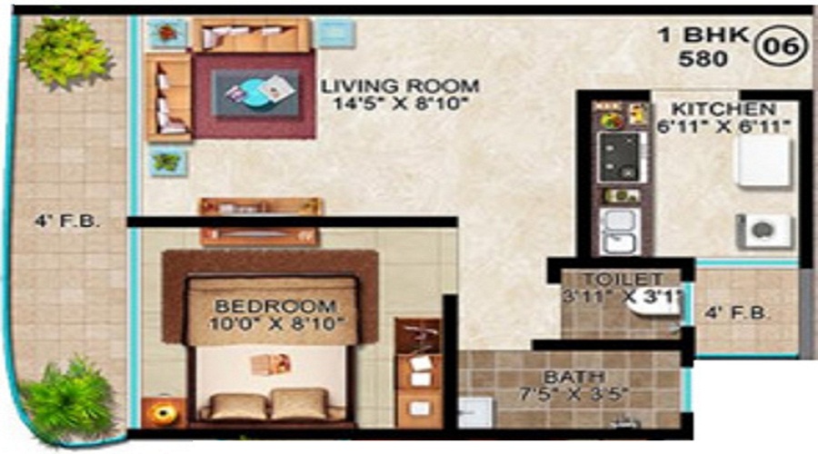 Shri Siddhivinayak Gajvakra Floor Plan