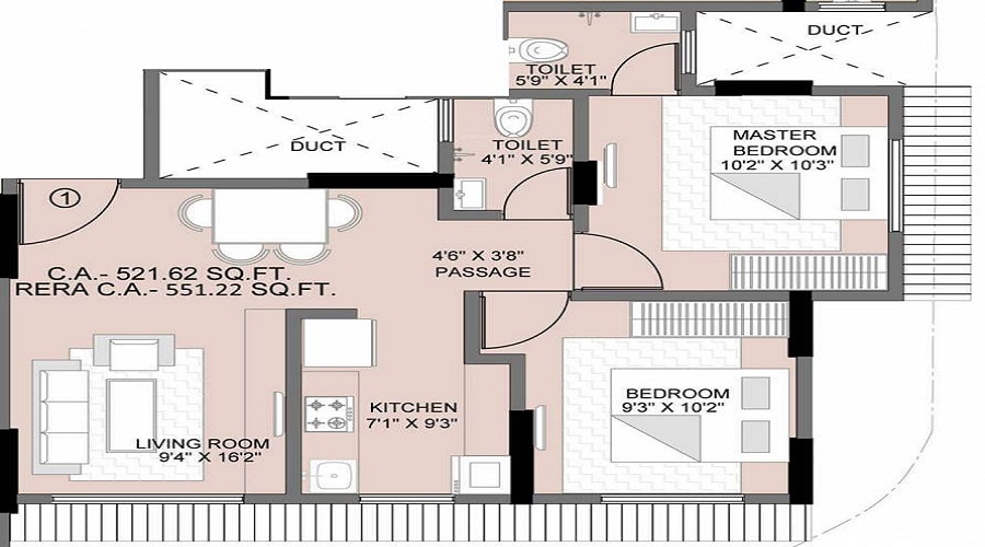 Shraddha Landmark Pinnacle Floor Plan
